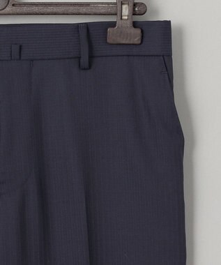 GOTAIRIKU 【御幸毛織】Superio160 ウールカシミヤ スーツ（ネイビーストライプ） ネイビー系8