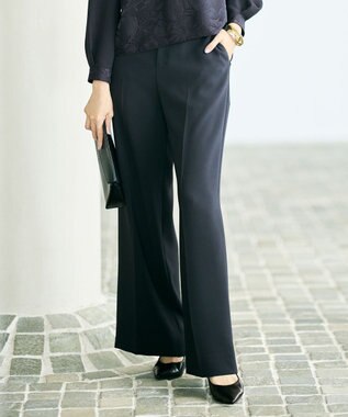 自由区 S 【カタログ掲載】トリアセダブルクロスワイドストレート パンツ