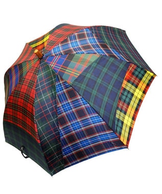 +RING 【限定/日本製】 UNISEX プラスリング 長傘60cm SR434 CHK