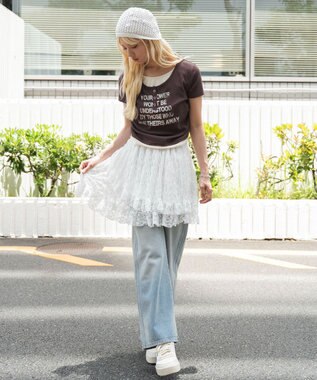 WEGO レイヤードグラフィックT 柄5