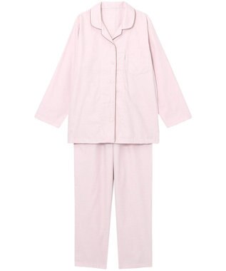 ワコール／睡眠科学 パジャマ 長袖 長ズボン 綿100%（本体） レディース YDX588 睡眠科学／ワコール