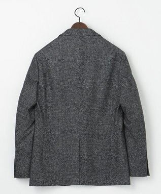 JOSEPH ABBOUD 【ストレッチ】フランネルジャージ ジャケット ブラック系