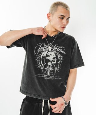 WEGO 【ユニセックス着用ITEM】ブリーチグラフィックT（SS）
