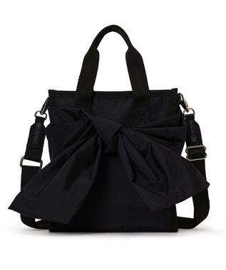 LeSportsac BOW MINI N/S TOTE/ブラックボウズ ブラックボウズ