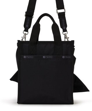 LeSportsac BOW MINI N/S TOTE/ブラックボウズ ブラックボウズ