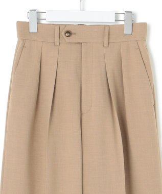 23区 【CLASSY.11月号掲載/洗える】ドライ2WAYストレッチ ワイドパンツ ベージュ系