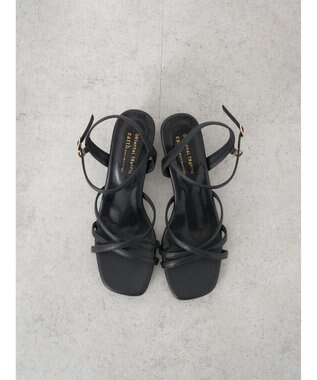 earth music&ecology ＯＲｉｅｎｔａｌＴＲａｆｆｉｃ　ナローストラップサンダル Mocha