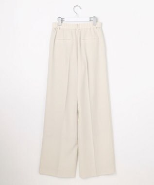 自由区 S 【セットアップ対応】テクスチャードスーツストレートワイド パンツ フラックス