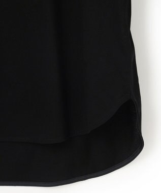 ICB 【洗える】シンプルジャージー ロングスリーブTシャツ ブラック系