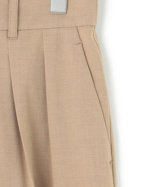 23区 L 【CLASSY.11月号掲載/洗える】ドライ2WAYストレッチ ワイドパンツ ベージュ系
