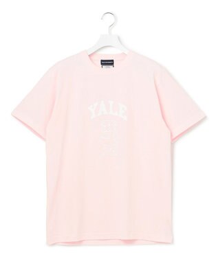 J.PRESS YORK STREET 【UNISEX】YALE × J.PRESS YORK STREET コラボTシャツ ピンク系