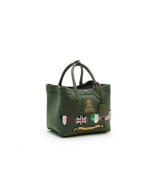 A.D.M.J. 【魔法の様に軽い】マジックライト/フラッグワッペントート21cm(Dカン付) KH/LAV