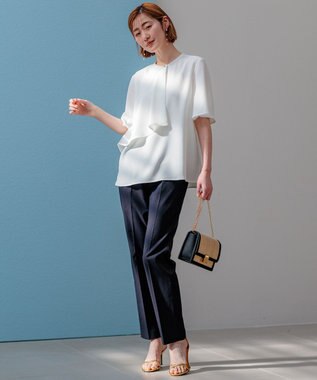 23区 【CLASSY.6月号掲載/Oggi4月号掲載】雑材ミニ ショルダー ブラック系1