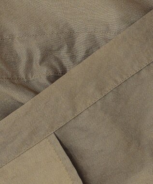 uncrave シアーオーガンジー ミリタリーブルゾン カーキベージュ