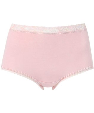 Wing ショーツ 綿混(身生地部) やさしい肌あたり 【デイリーフィット やわらかコットン】 はきこみ丈ふかめ EC3230 ウイング／ワコール