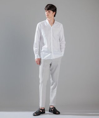 JOSEPH HOMME 80/2 オックス　ウイングカラーシャツ ホワイト系