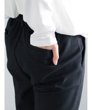 Te chichi ストレッチテーパードパンツ ブラック