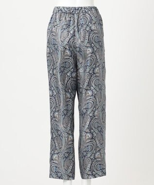 23区 【R(アール)】Ratti ペイズリープリント パンツ ネイビー系5