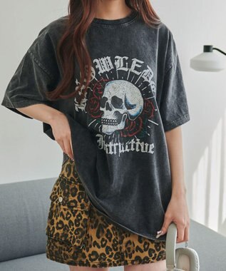 WEGO ヴィンテージウォッシュグラフィックBIGT 柄5