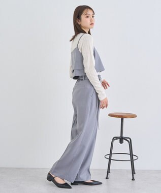 earth music&ecology ぽこぽこプルオーバー Ivory