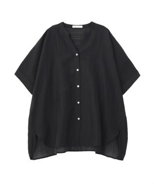 AMERICAN HOLIC スキッパードルマンビッグシャツ Black