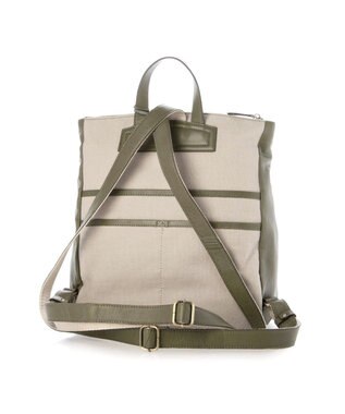 UNBILLION アトランタ ATLANTA / やぎ革軽量ボックス型リュック カーキ