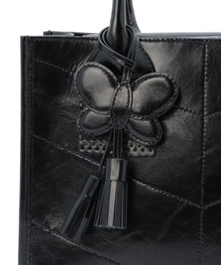 ANNA SUI ポワロ 2wayトートバッグ クロ