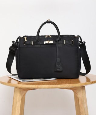 style code 【ナイロン４WAY仕様】ショルダー　リュック　PC収納可能 BLK/GLD7691