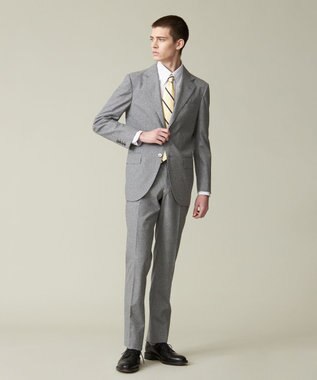 J.PRESS MEN 【J.PRESS MOVING / セットアップ対応】GUABELLO LEGENDサマームリネ ジャケット ライトグレー系