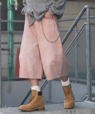 WEGO 【SMLサイズ展開】チェーン付きバルーンショーツ ピンク