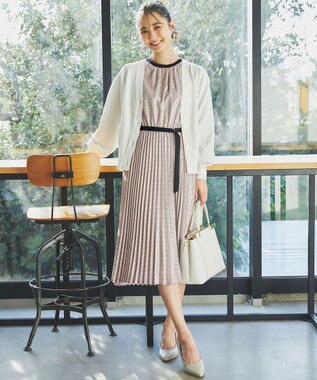 ANY SIS L 【洗える】コクーンシルエット カーディガン オフ