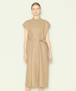 JOSEPH 【洗える】ボイルコットン　ドレス Frozen Mocha