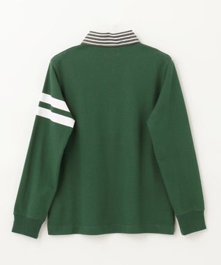 J.PRESS KIDS 【110-130cm】ラガー ポロシャツ グリーン系