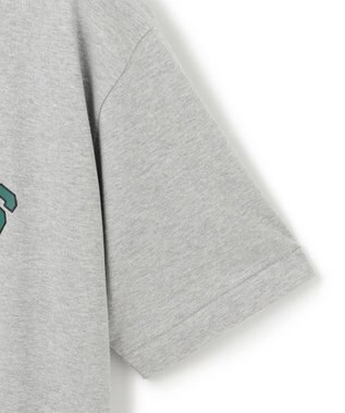 J.PRESS MEN 【J.PRESS ORIGINALS】【UNISEX】Cotton Jersey CRST Logo T-shirt ライトグレー系