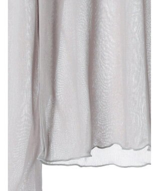 earth music&ecology シアーハイネックメロープルオーバー Gray