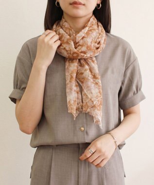 ORuKuBET FLOWER WOOL STOLE