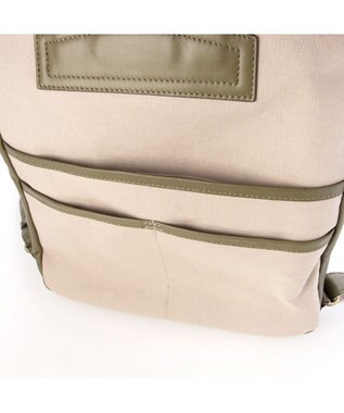 UNBILLION アトランタ ATLANTA / やぎ革軽量ボックス型リュック カーキ