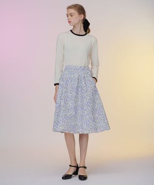 TOCCA 【洗える！】FLEURETTE スカート ライラック系5