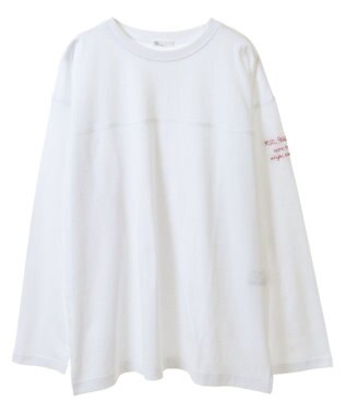 CRAFT STANDARD BOUTIQUE ワンポイント刺繍長袖チュニック White