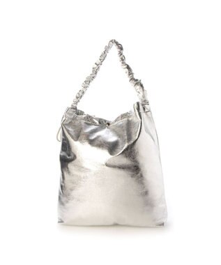 UNBILLION カシュカシュ cachecache / メタリックシャーリングポケッタブルトート