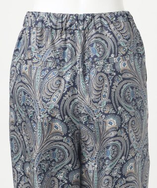 23区 【R(アール)】Ratti ペイズリープリント パンツ ネイビー系5