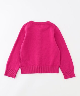 組曲 KIDS 【80-100cm】クラシック カーディガン ラズベリー系