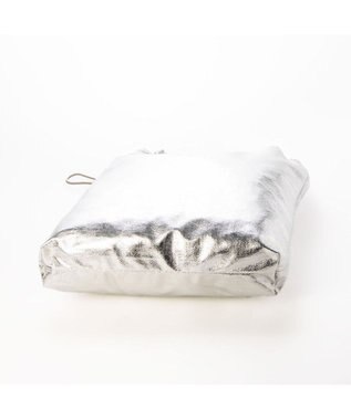 UNBILLION カシュカシュ cachecache / メタリックシャーリングポケッタブルトート シルバー