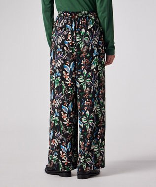 Paul Smith Number Floral ワイドパンツ ブラック