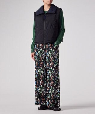Paul Smith Number Floral ワイドパンツ ブラック