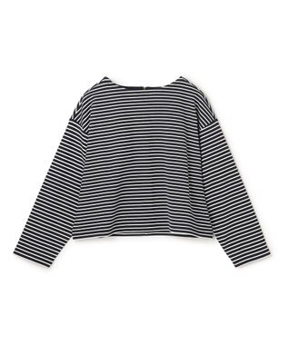 UNFILO ハイツイストスムース バックZIP ボーダー