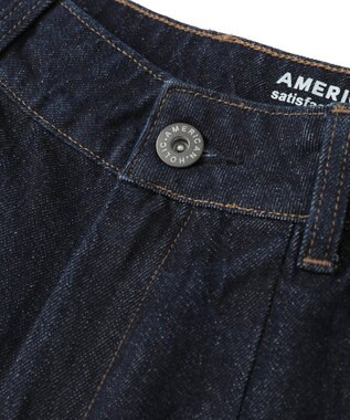AMERICAN HOLIC タックワイドデニム One Wash