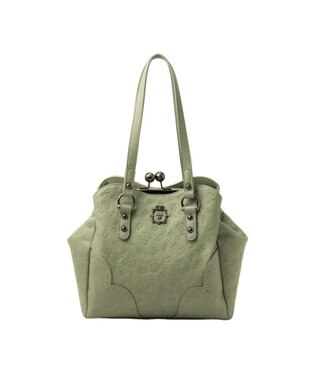 ANNA SUI ノーブル 2way口金ハンドバッグ ピスタチオ