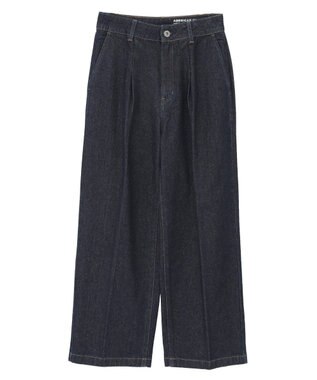 AMERICAN HOLIC タックワイドデニム One Wash