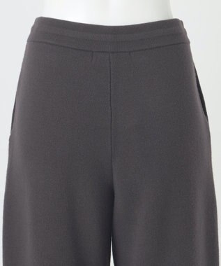 23区 L 【エステータ】エアリースパンウール ニットパンツ グレー系